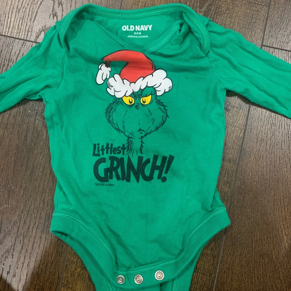 COPY - Grinch onesie